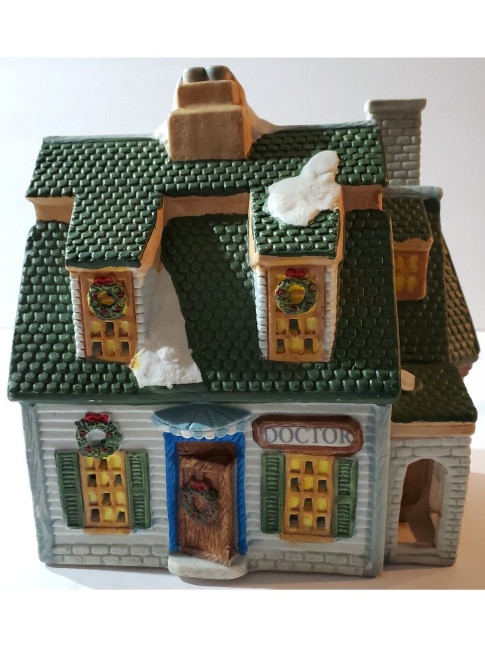 Dickens DOCTOR OFFICE Christmas Village physician building Holiday Expressions